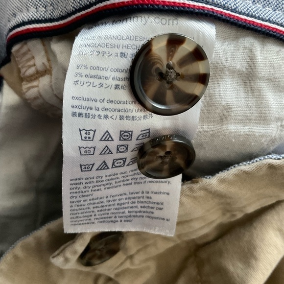 Tommy Hilfiger Men's Flat Front Shorts Size 38 - Picture 6 of 7